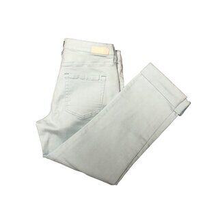 JagJeans Ankle Pants Womens Size 8 x 29 Light Blue Stretch Denim Spring Summer